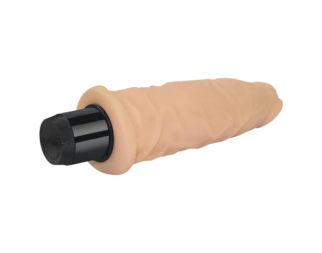 Lovetoy Real Feel - élethű vibrátor - 19cm (natúr)