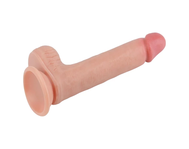 Lovetoy Nature Cock - kétrétegű élethű dildó - 20cm (natúr)