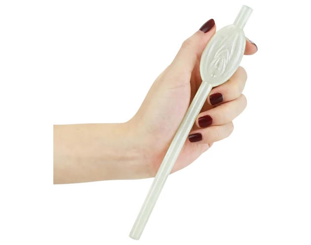 Lovetoy - puncis világító szívószál (fehér)