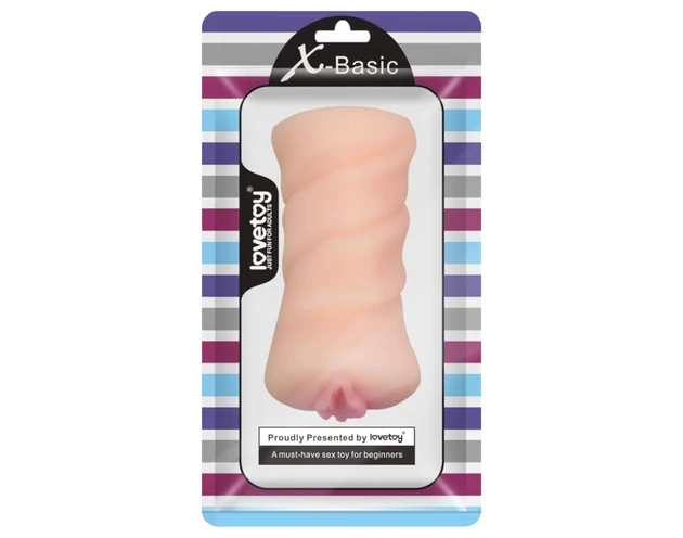 Lovetoy X-Basic - műpunci maszturbátor (natúr)