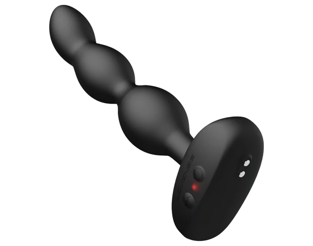 LOVENSE Ridge - okos, gyöngyös anál vibrátor (fekete)