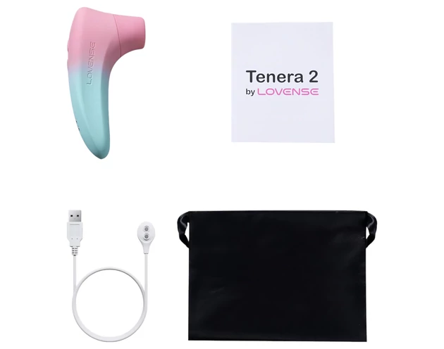 LOVENSE Tenera 2 - okos csiklóizgató (kék-pink)