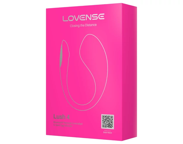 LOVENSE Lush 4 - okos vibrotojás (pink)