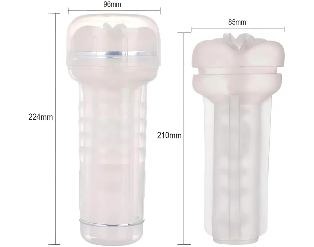 Tracy's Dog Crystal - élethű műpunci maszturbátor (átlátszó)