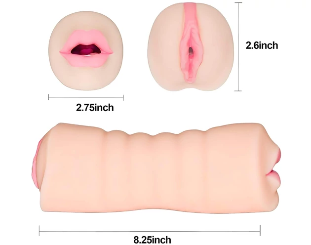 Tracy's Dog Pocket - élethű műpunci és száj maszturbátor (natúr)