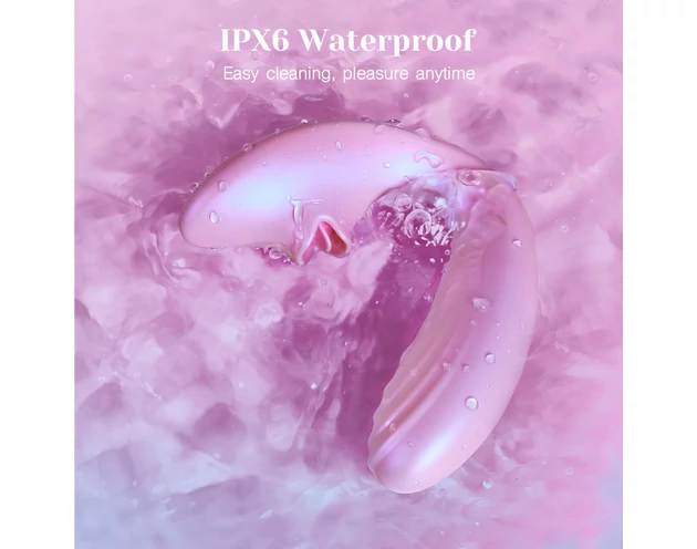 Tracy's Dog OG Lick - G-pont vibrátor és csiklóizgató (pink)