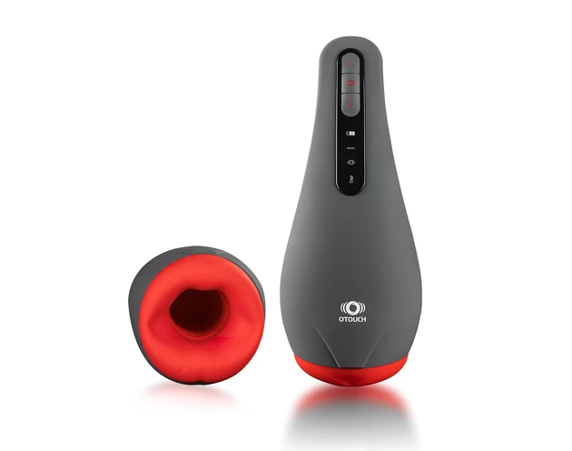 OTOUCH Airturn 2 - akkus szívó maszturbátor (fekete)
