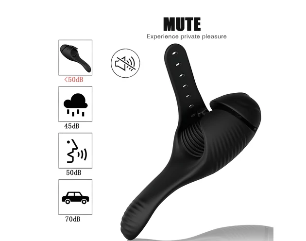 Leopard - akkus makkvibrátor (fekete)