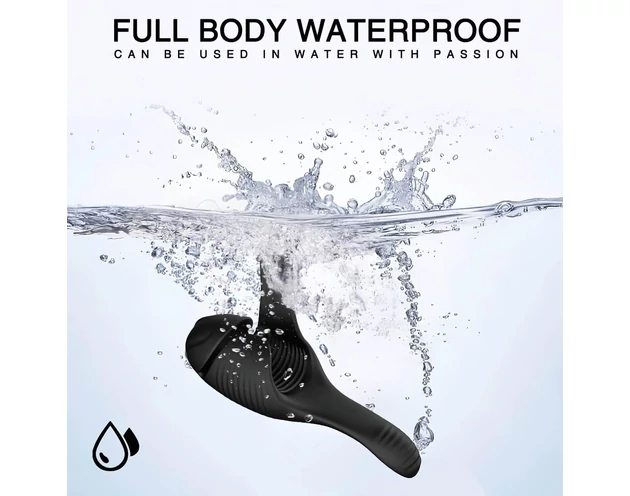 Leopard - akkus makkvibrátor (fekete)