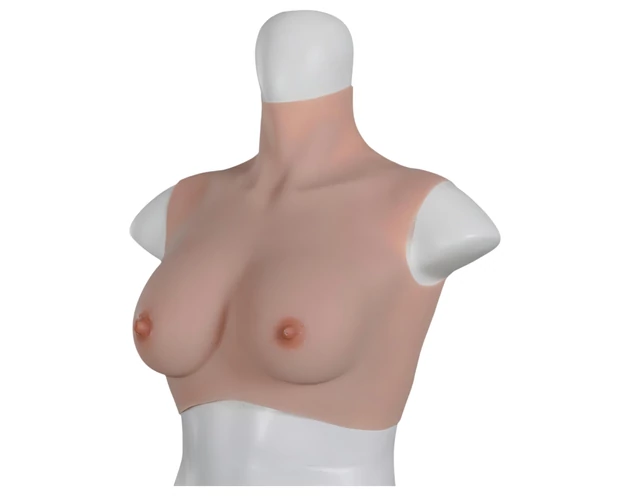 Dreamtoys top műmellekkel (natúr)
