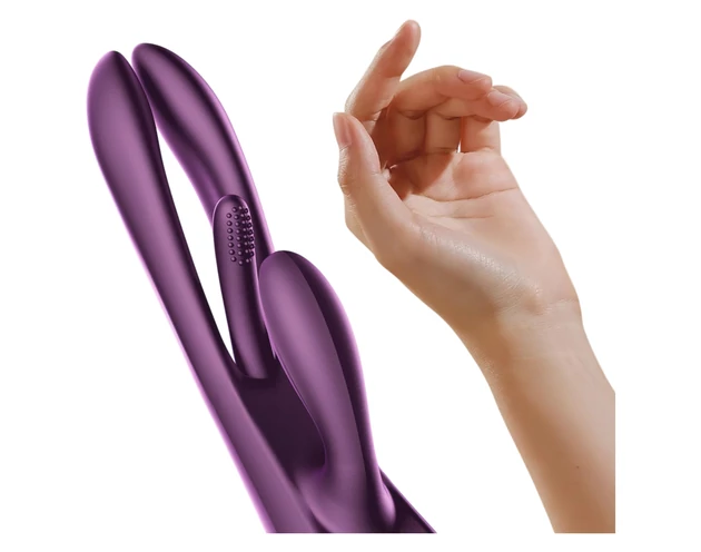 Honey Play Box Terri - okos nyelves, csiklókaros vibrátor (lila)