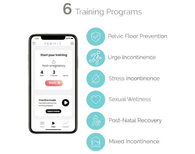 Perifit - okos, akkus gésagolyó (pink)