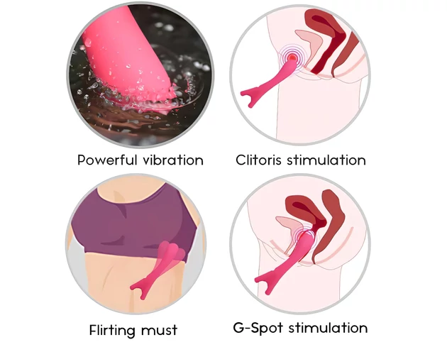 Cotoxo Eiffel Finger - akkus G-pont vibrátor (piros)