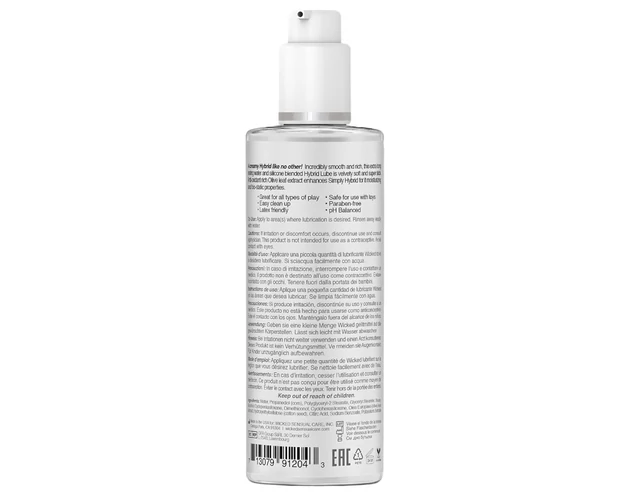 Wicked Simply Hybrid - vegyesbázisú síkosító (120ml)