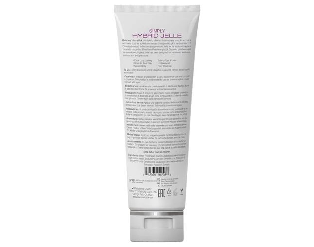 Wicked Simply Hybrid Jelle - vegyesbázisú síkosító (120ml)