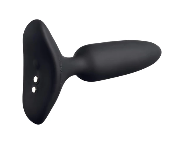 LOVENSE Hush 2 XS - akkus kis anál vibrátor (25mm) - fekete