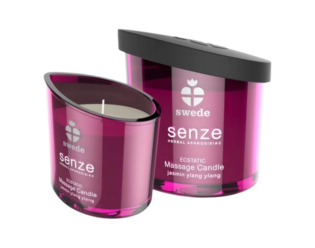 Swede Senze - masszázsgyertya - jázmin, ylang-ylang (50ml)