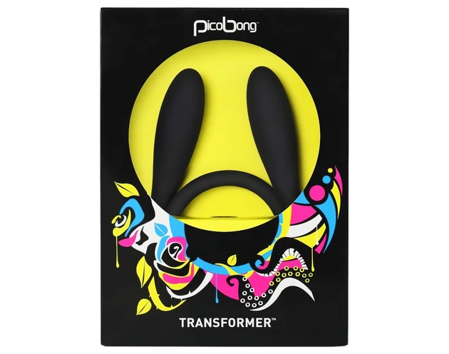 Picobong Transformer - vízálló unisex vibrátor (fekete)