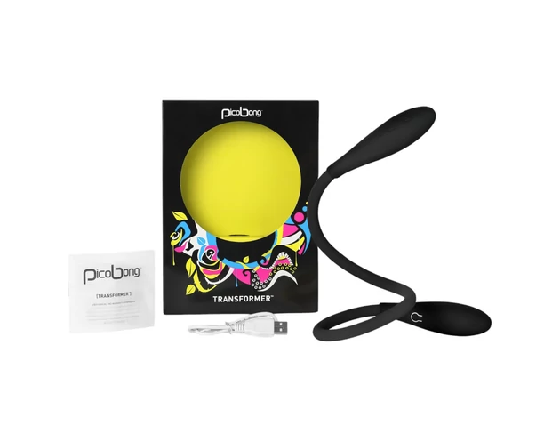 Picobong Transformer - vízálló unisex vibrátor (fekete)