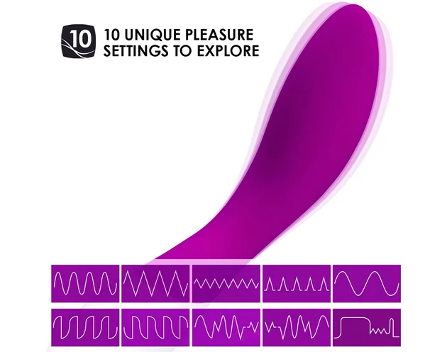 LELO Mona Wave - vízálló G-pont vibrátor (lila)