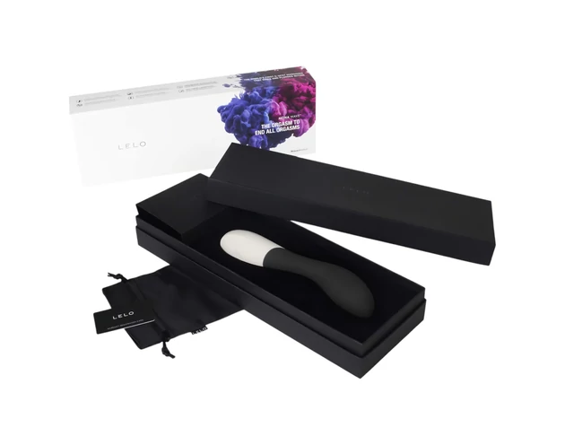 LELO Mona Wave - vízálló G-pont vibrátor (fekete)