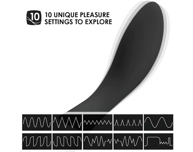 LELO Mona Wave - vízálló G-pont vibrátor (fekete)