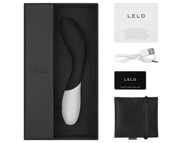 LELO Mona Wave - vízálló G-pont vibrátor (fekete)