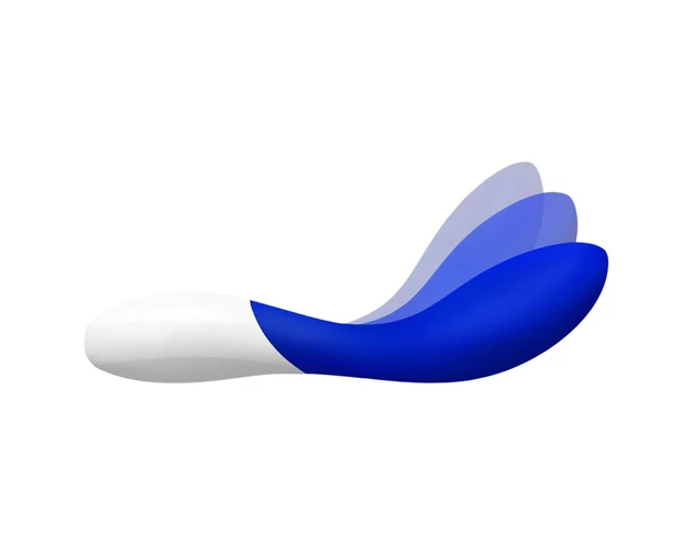 LELO Mona Wave - vízálló G-pont vibrátor (kék)