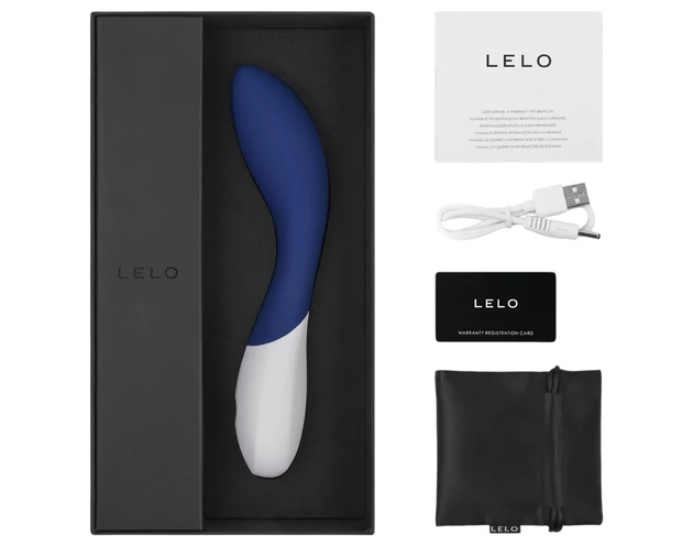 LELO Mona Wave - vízálló G-pont vibrátor (kék)
