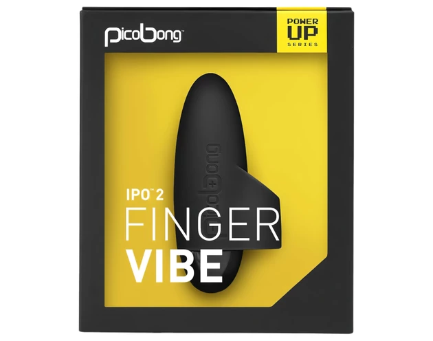 Picobong Ipo 2 - ujjvibrátor (fekete)