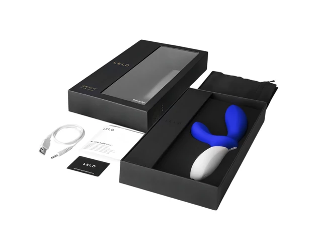 LELO Loki Wave - vízálló prosztata vibrátor (kék)