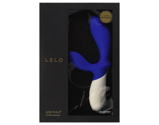 LELO Loki Wave - vízálló prosztata vibrátor (kék)