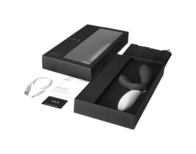 LELO Loki Wave - vízálló prosztata vibrátor (fekete)