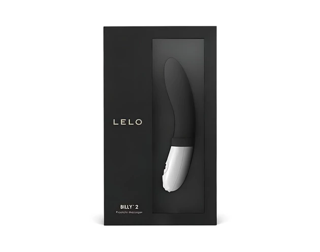 LELO Billy 2 - akkus, vízálló prosztata vibrátor (fekete)