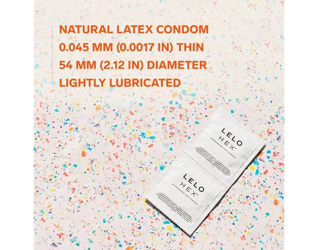 LELO Hex Original - luxus óvszer csomag (36+3db)