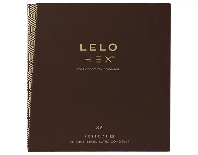 LELO Hex Respect XL - luxus óvszer (36db)