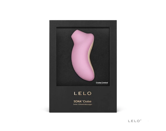 LELO Sona Cruise - hanghullámos csiklóizgató (pink)