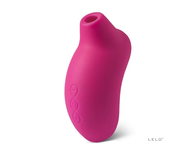 LELO Sona - hanghullámos csiklóizgató (cseresznye)