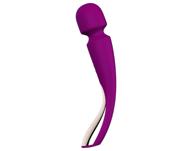 LELO Smart Wand 2 - nagy - akkus, masszírozó vibrátor (lila)
