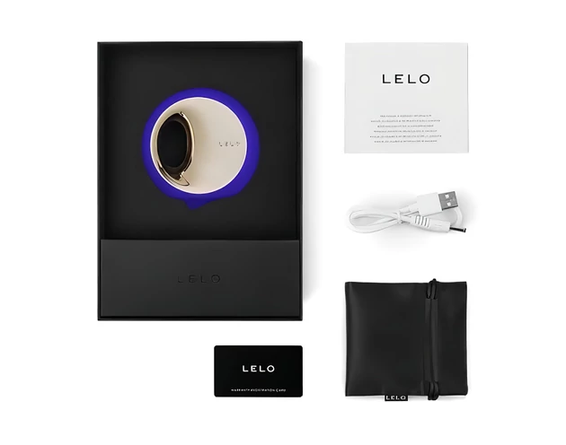 LELO Ora 3 - orálszex szimulátor és csikló vibrátor (kék)