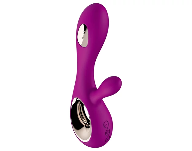 LELO Soraya Wave - akkus, csiklókaros, bólogató vibrátor (lila)