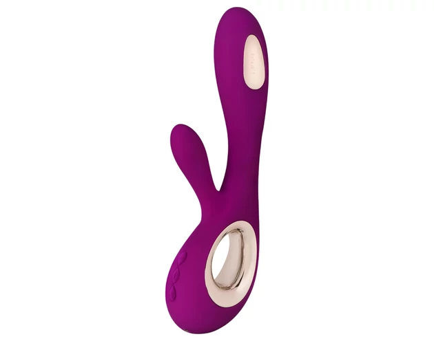 LELO Soraya Wave - akkus, csiklókaros, bólogató vibrátor (lila)