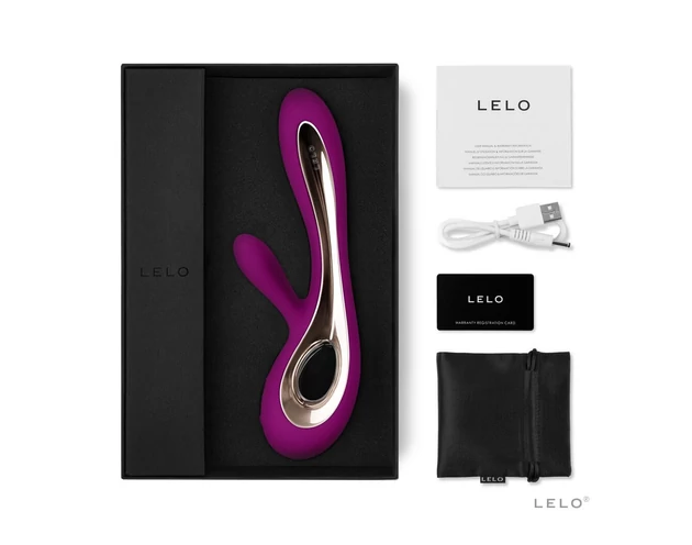 LELO Soraya 2 - vízálló csiklókaros vibrátor (lila)