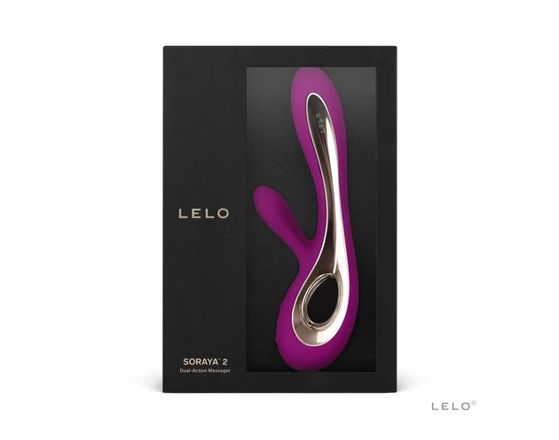 LELO Soraya 2 - vízálló csiklókaros vibrátor (lila)