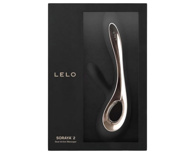 LELO Soraya 2 - akkus, vízálló, csiklókaros vibrátor (fekete)