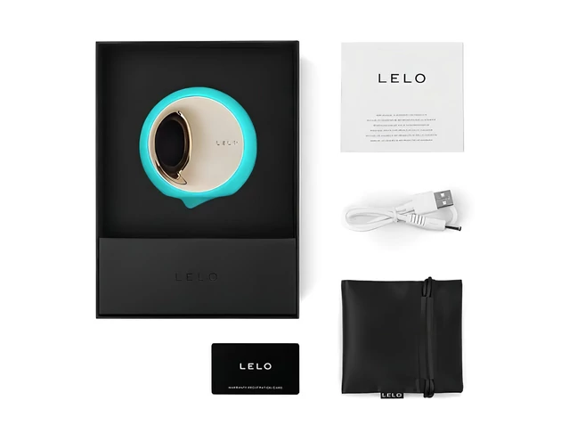 LELO Ora 3 - orálszex szimulátor és csikló vibrátor (türkiz)