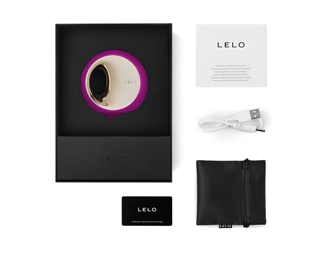 LELO Ora 3 - orálszex szimulátor és csikló vibrátor (lila)