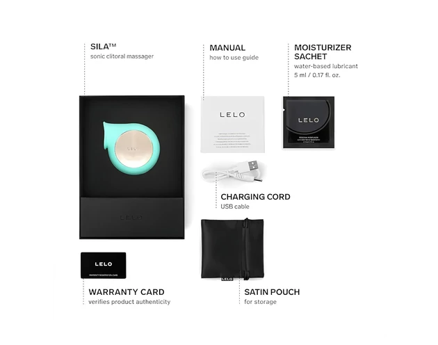 LELO Sila - vízálló, hanghullámos csiklóvibrátor (türkiz)