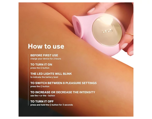 LELO Sila - vízálló, hanghullámos csiklóvibrátor (lila)