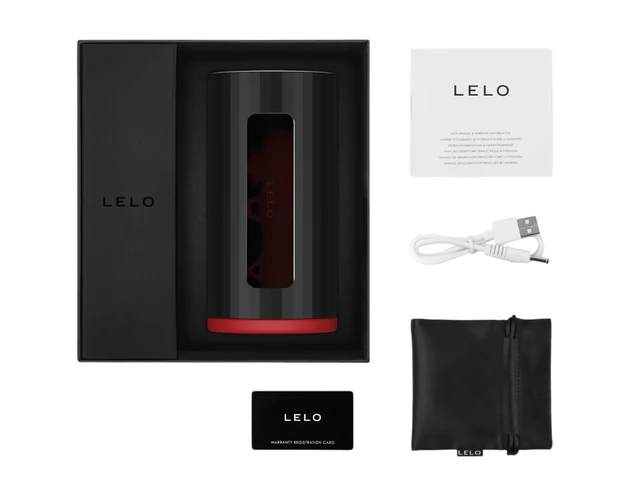 LELO F1s V2 - interaktív maszturbátor (piros)